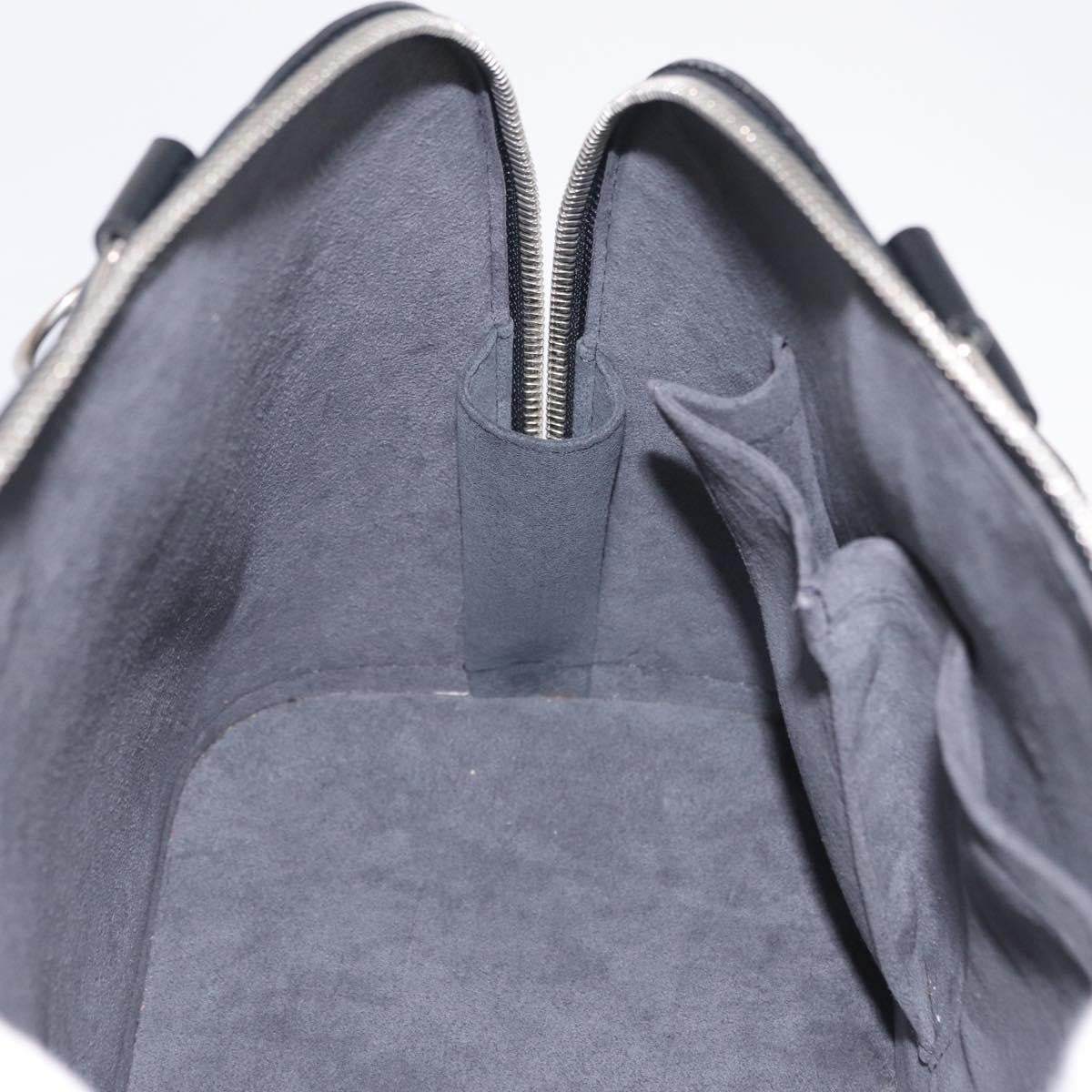 Louis Vuitton Alma Epi Leather, Black, Leather, Handbag