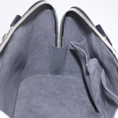Louis Vuitton Alma Epi Leather, Black, Leather, Handbag
