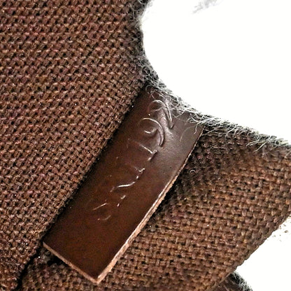 Louis Vuitton Naviglio Damier, Brown, Canvas, Handbag