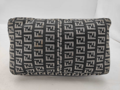Fendi Zucchino Canvas Mamma Baguette Canvas, Khaki, Canvas, Shoulder Bag