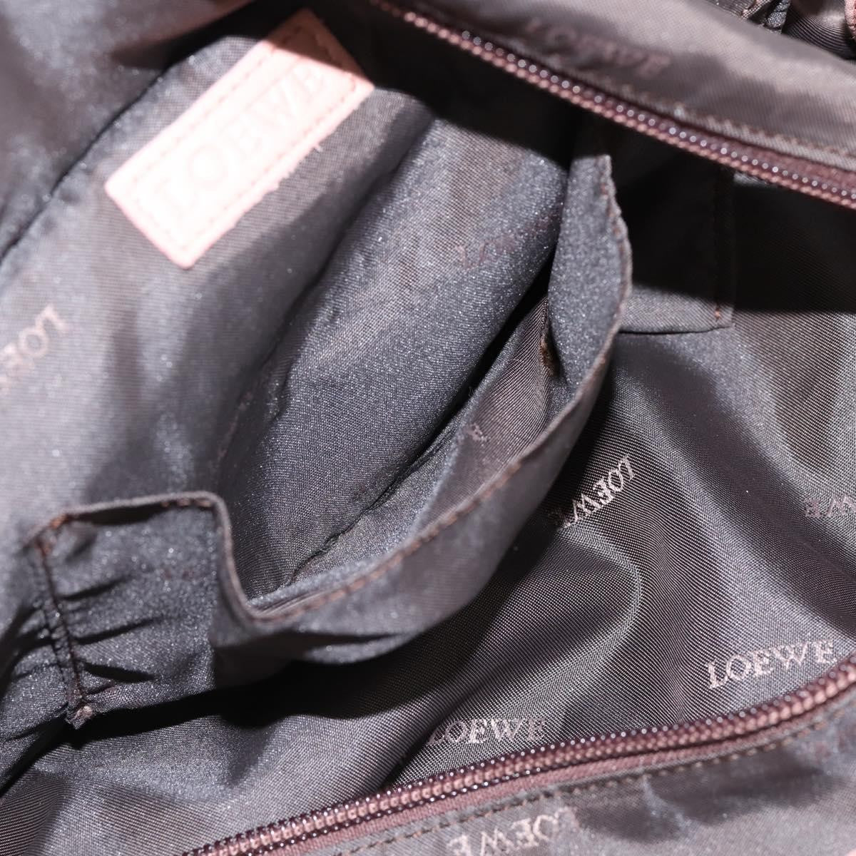 Loewe Anagram Logo Nappa Aire Hand Leather, Pink, Leather, Handbag