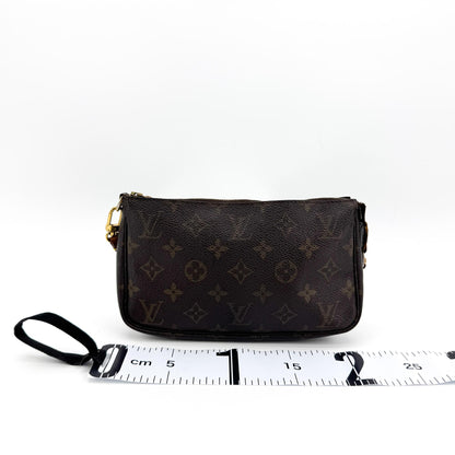 Louis Vuitton Louis Vuitton Monogramme Pochette Monogramme Canvas, Brown, Canvas, Clutch