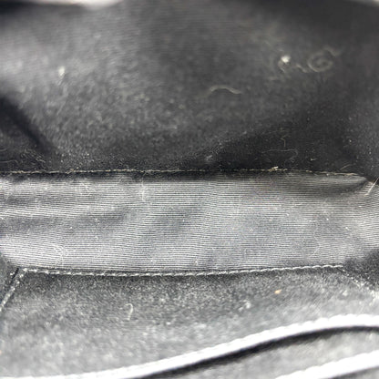 Saint Laurent Loulou Matelasse Chevron Leather, Black, Leather, Shoulder Bag