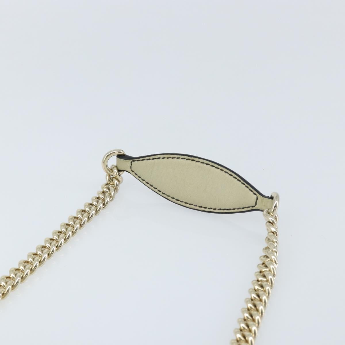 Gucci Emily Chain Flap Guccissima Leather, Beige, Leather, Shoulder Bag