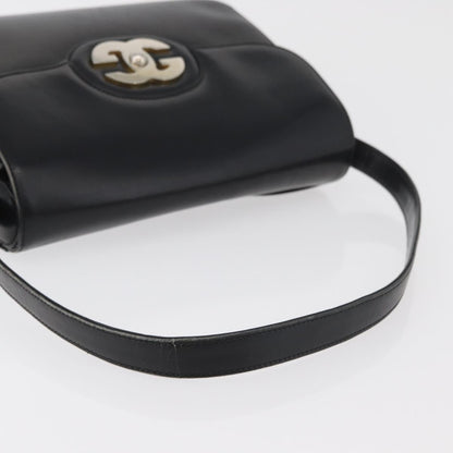 Gucci Shoulder Leather, Black, Leather, Shoulder Bag