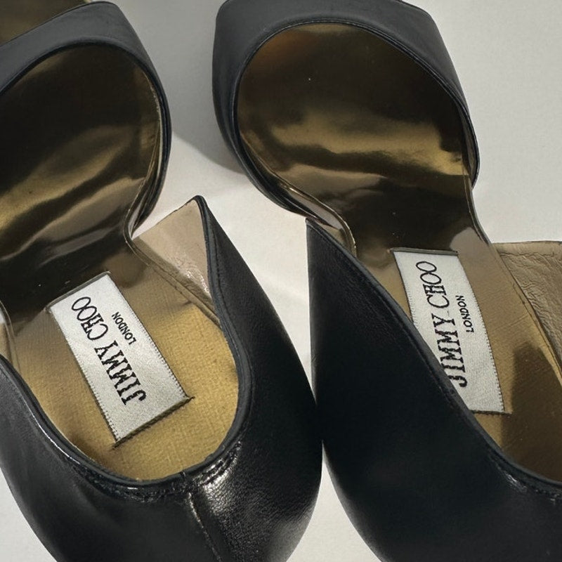 Jimmy Choo Open Toe Pumps