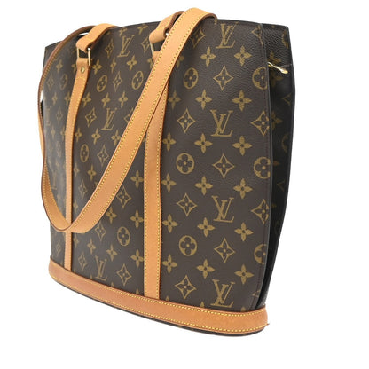Louis Vuitton Babylone Monogram, Brown, Canvas, Tote Bag