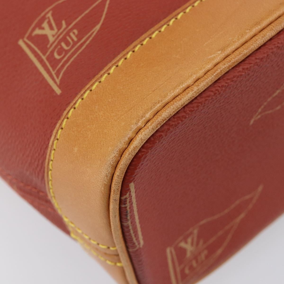 Louis Vuitton Cup le touquet Cup Canvas, Red, Canvas, Shoulder Bag