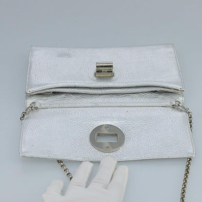 Tiffany & Co. Vintage Leather, Silver, Leather, Shoulder Bag