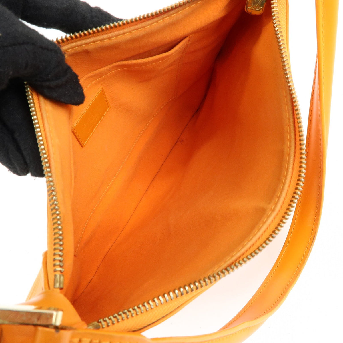 Louis Vuitton Matsy Epi Leather, Orange, Leather, Handbag