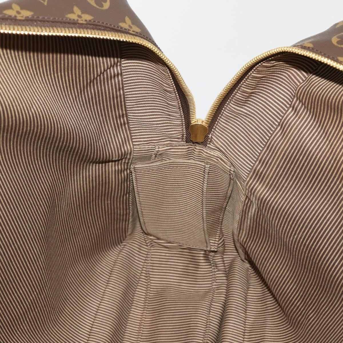 Louis Vuitton Bequia Porte Document Geant Monogram Canvas with Leather, Brown, Canvas, Briefcase