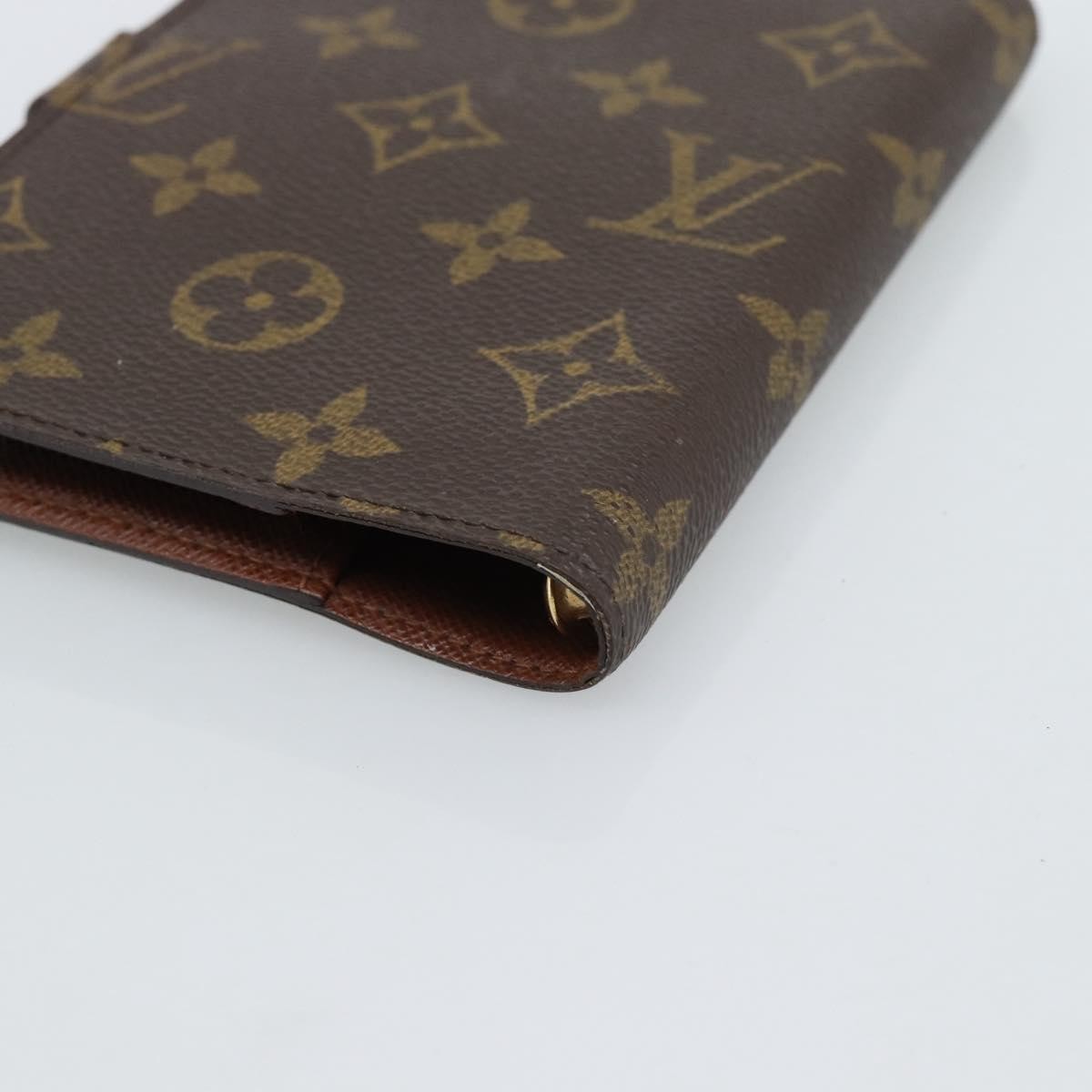 Louis Vuitton Agenda Cover Monogram Canvas, Brown, Canvas, Wallet