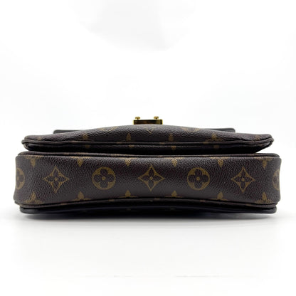 Louis Vuitton Pochette Metis Monogram Canvas, Brown, Canvas, Clutch