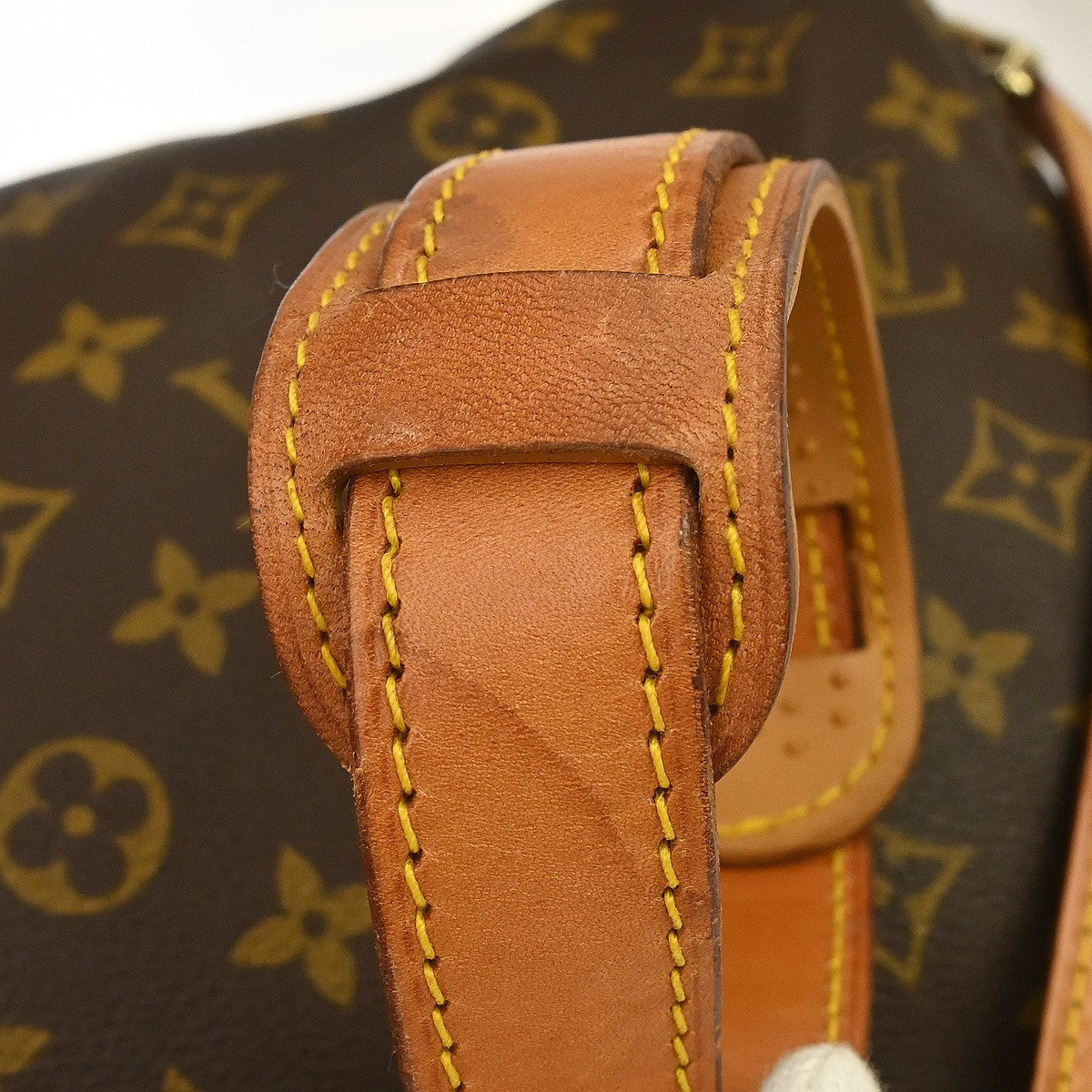 Louis Vuitton Keepall Bandouliere Monogram Canvas, Brown, Canvas, Travel Bag