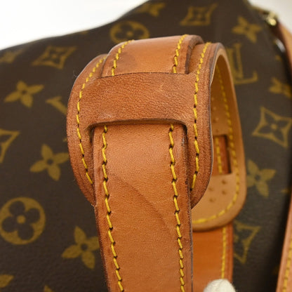 Louis Vuitton Keepall Bandouliere Monogram Canvas, Brown, Canvas, Travel Bag