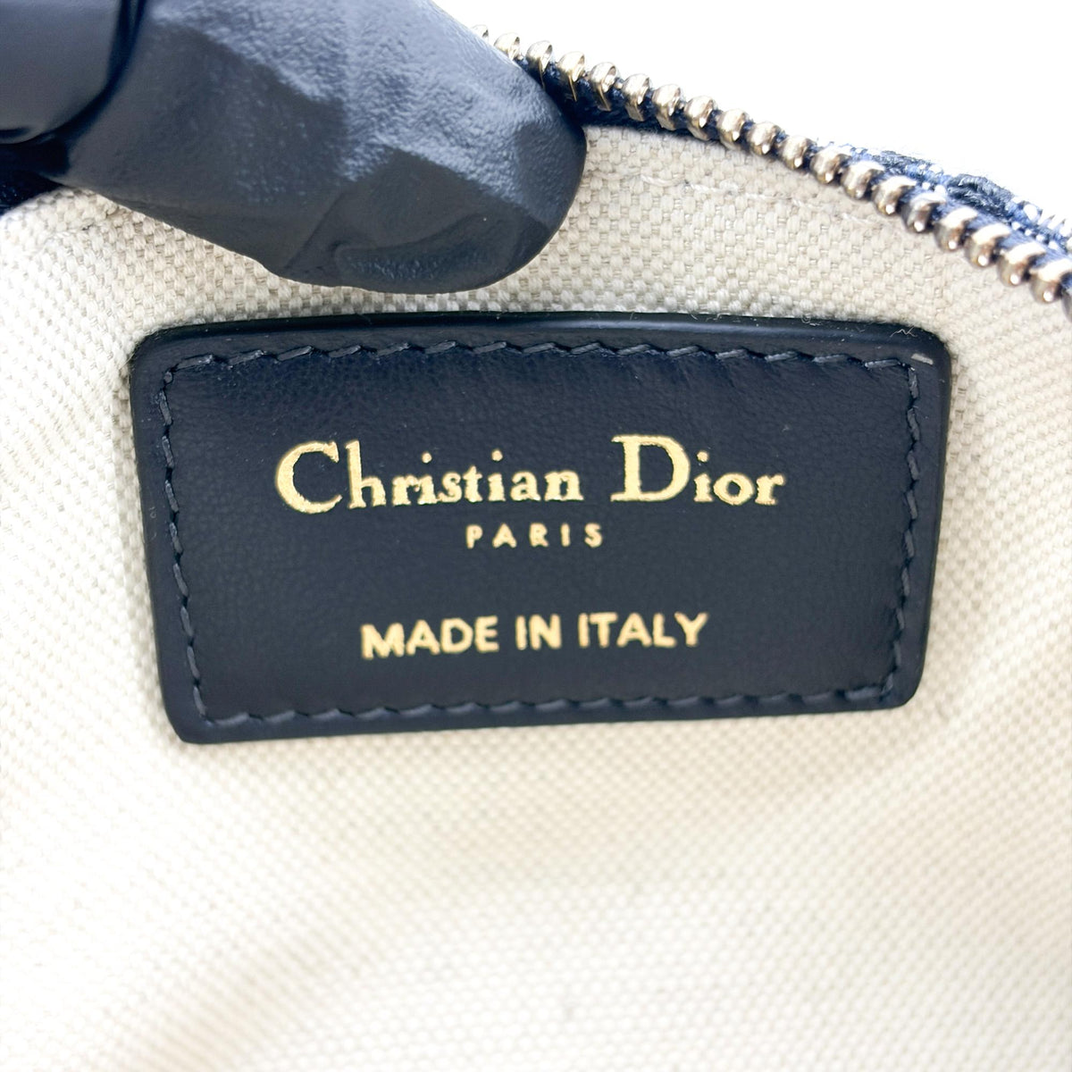 Christian Dior Travel Kit Oblique Canvas, Beige, Canvas, Toiletry Case