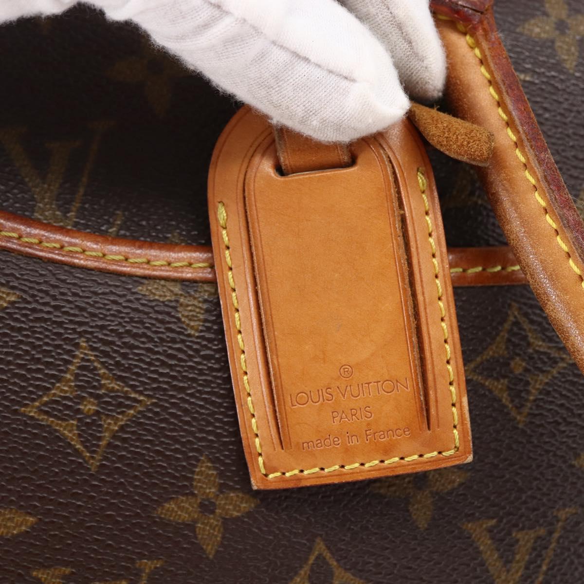 Louis Vuitton Deauville Handbag Monogram Canvas, BROWN, CANVAS, Handbag