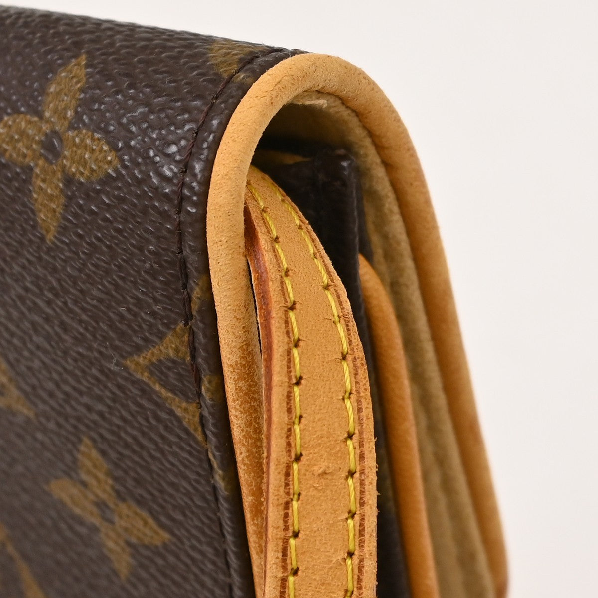 Louis Vuitton Twin Canvas, Brown, Canvas, Clutch