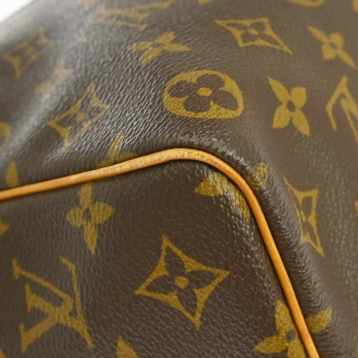 Louis Vuitton Keepall Monogram Canvas, Brown, Canvas, Travel Bag
