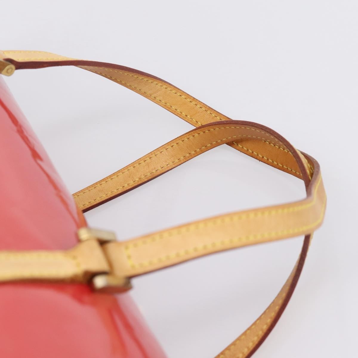 Louis Vuitton Bedford Monogram Vernis, Pink, Patent Leather, Handbag