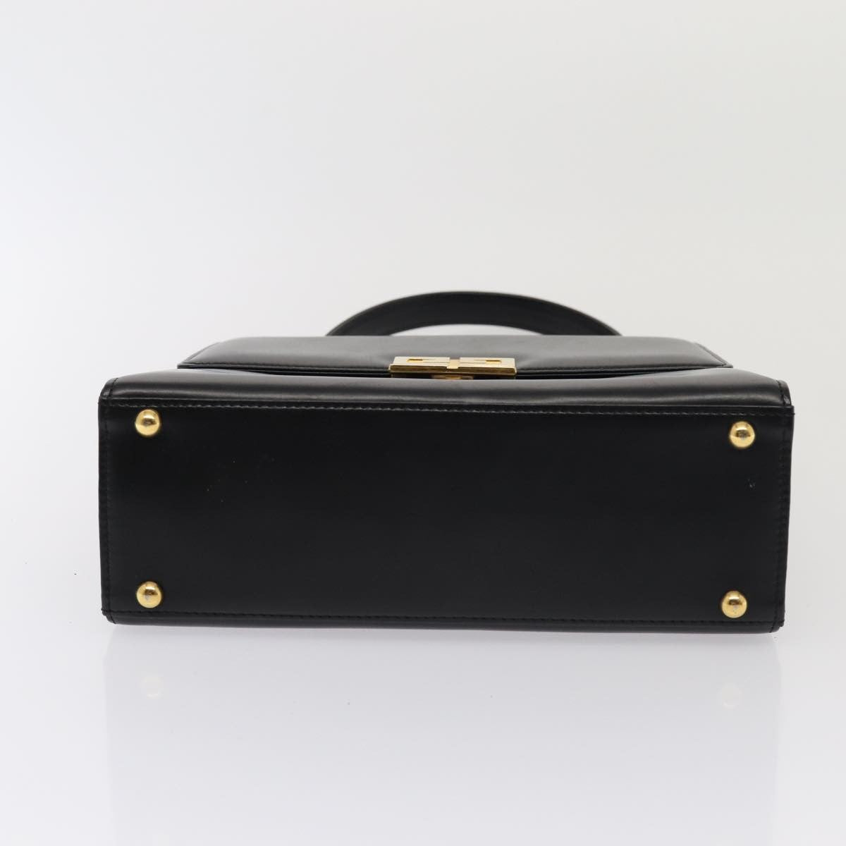 Givenchy Vintage 4G Leather, Black, Leather, Handbag