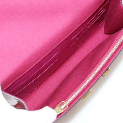 Louis Vuitton Louise Clutch Patent, Pink, Patent Leather, Clutch