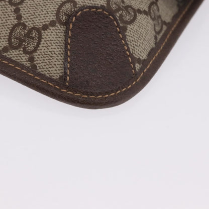 Gucci Sherry line Canvas, Beige, PVC, Clutch