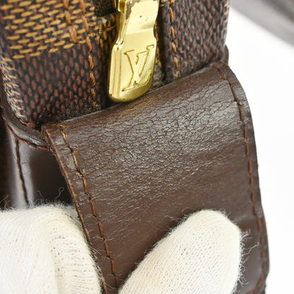 Louis Vuitton Naviglio Damier, Brown, Canvas, Shoulder Bag