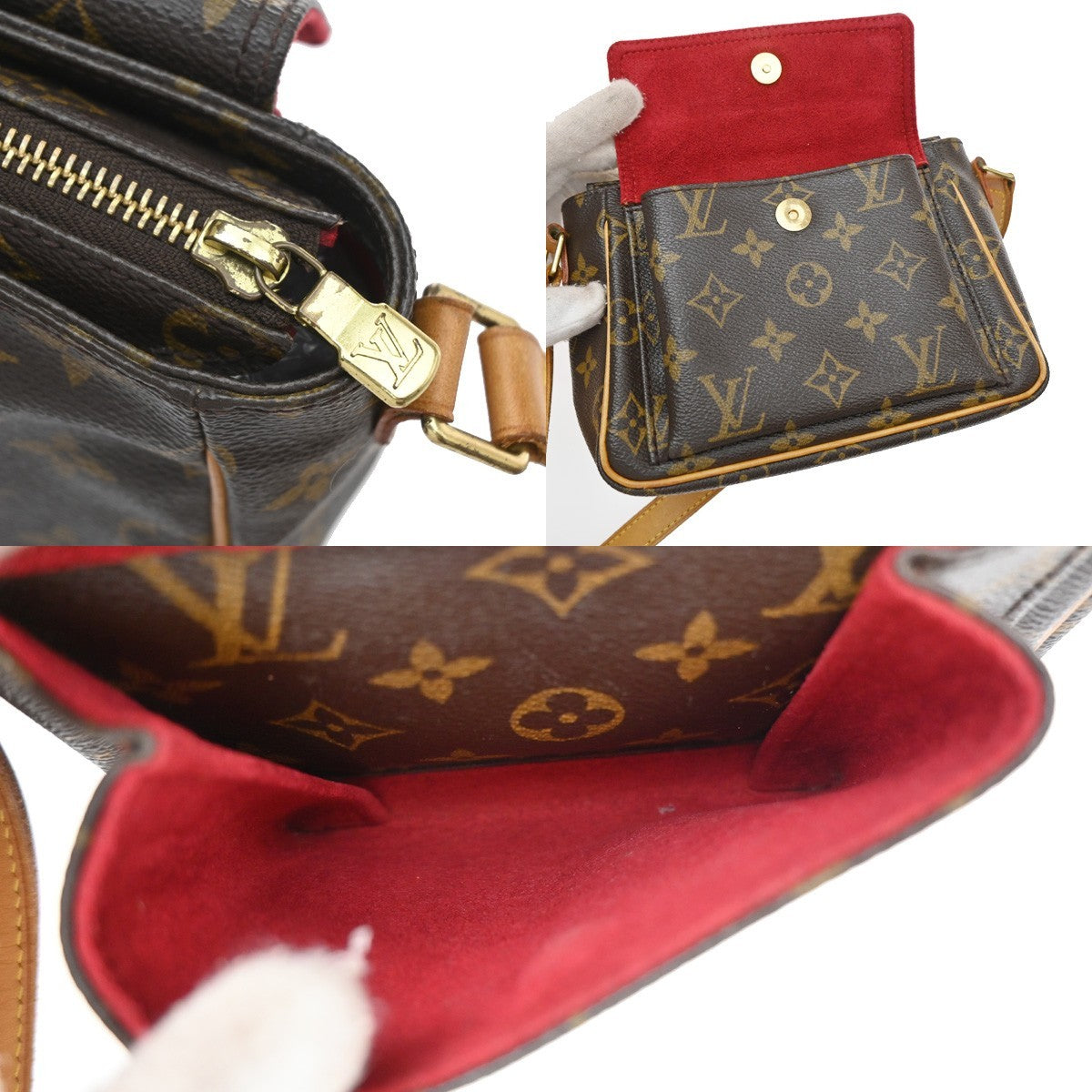 Louis Vuitton Viva Cite Monogram Canvas, Brown, Canvas, Shoulder Bag