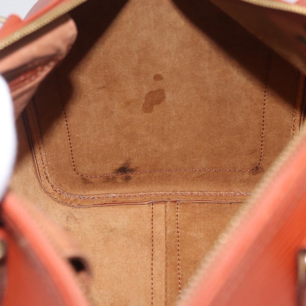 Louis Vuitton Speedy Epi Leather, Brown, Leather, Handbag