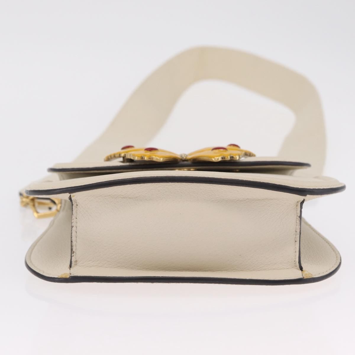 Gucci Totem Leather, Beige, Leather, Shoulder Bag