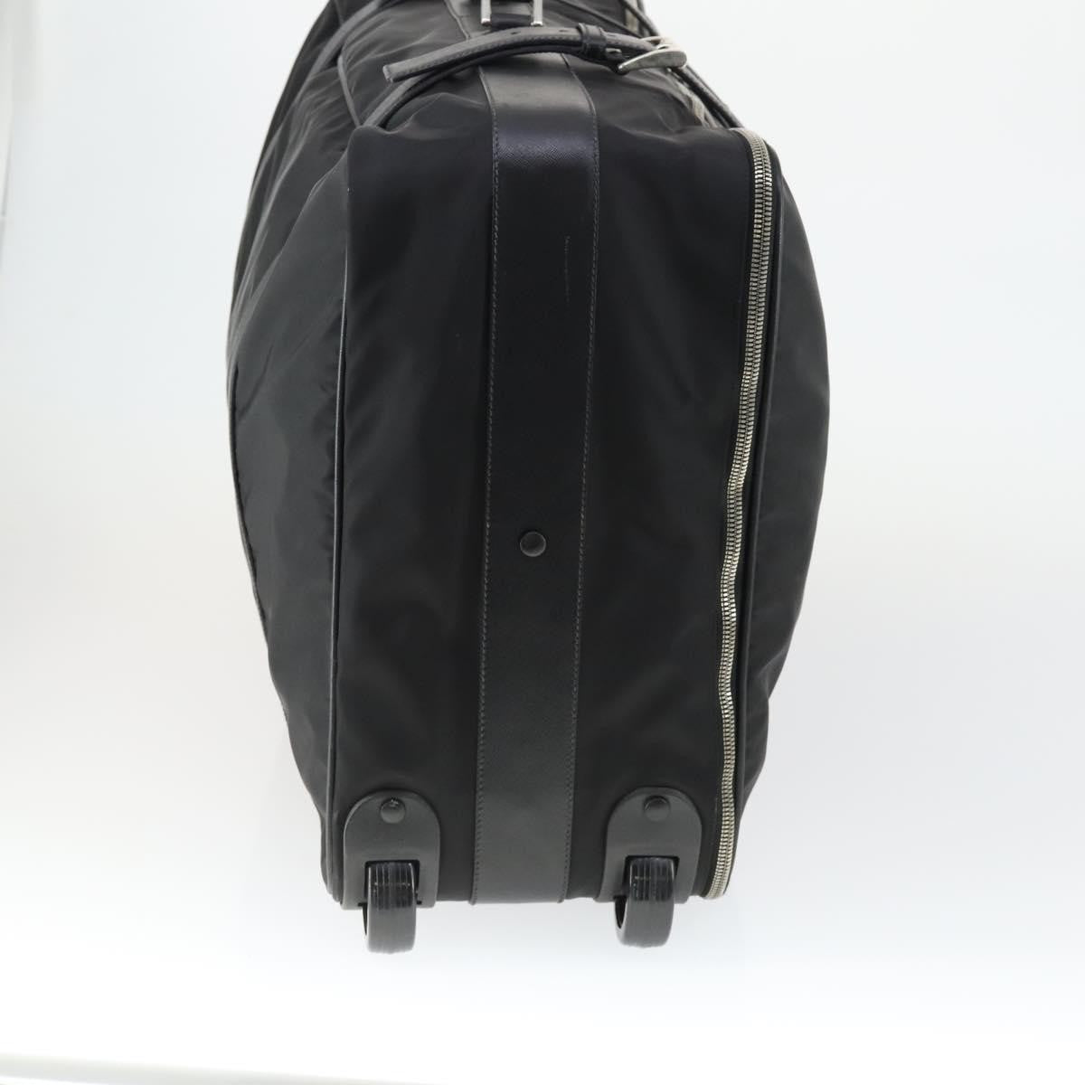 Prada Suitcase Re-Nylon and Saffiano Re-Nylon and Saffiano, Black, Nylon, Travel Bag