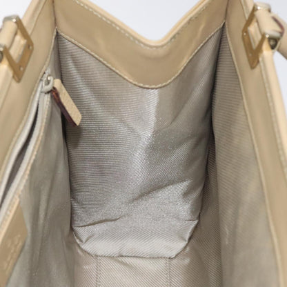 Gucci Bow Frame Chain Clutch Crystal GG Embellished Moire, BEIGE, LEATHER, Handbag