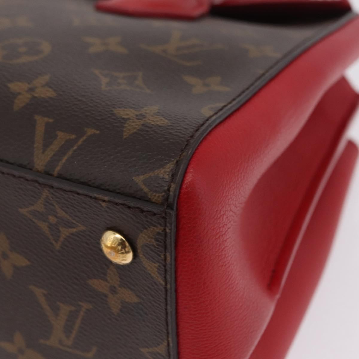 Louis Vuitton Florine Monogram Canvas and Leather, Brown, Canvas, Handbag
