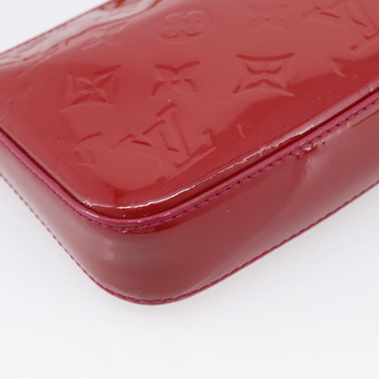 Louis Vuitton Pochette Accessoires NM Monogram Vernis, Pink, Patent Leather, Clutch
