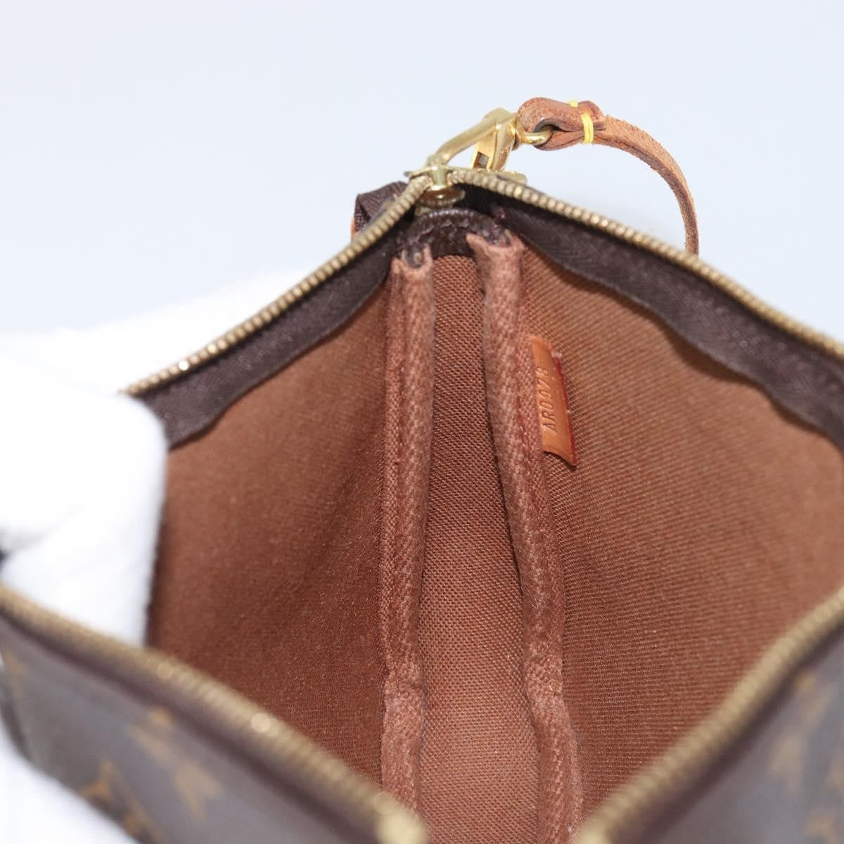 Louis Vuitton Pochette Accessoires NM Monogram Canvas, Brown, Canvas, Clutch