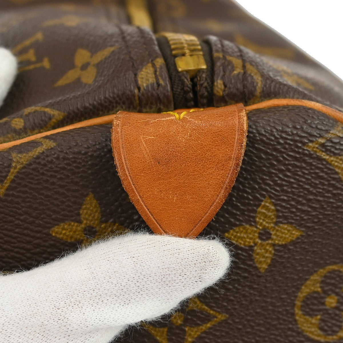 Louis Vuitton Keepall Monogram Canvas, Brown, Canvas, Travel Bag