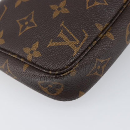 Louis Vuitton Pochette Accessoires NM Monogram Canvas, Brown, Canvas, Clutch