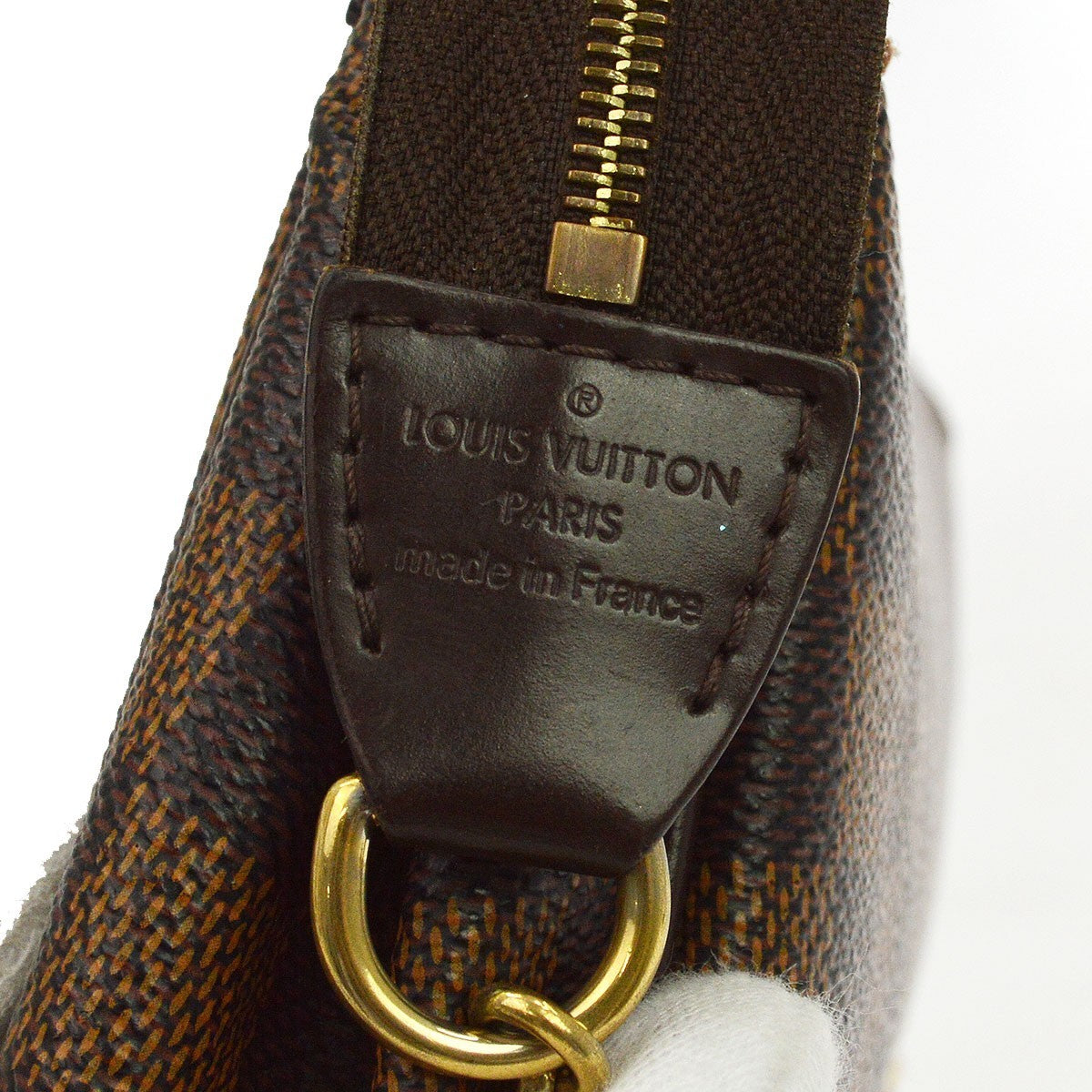 Louis Vuitton Eva Damier, Brown, Canvas, Handbag