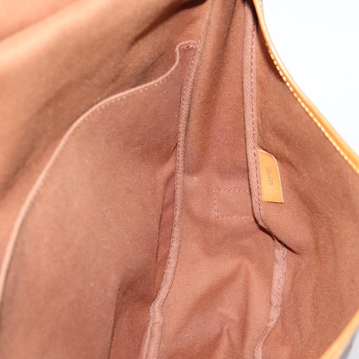 Louis Vuitton Saumur Monogram Canvas, Brown, Canvas, Shoulder Bag