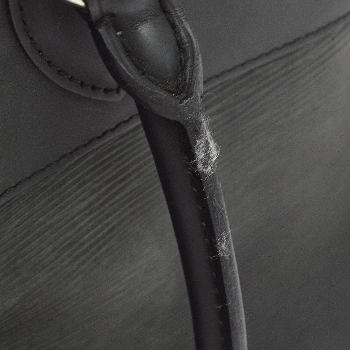 Louis Vuitton Passy Epi Leather, Black, Leather, Tote Bag