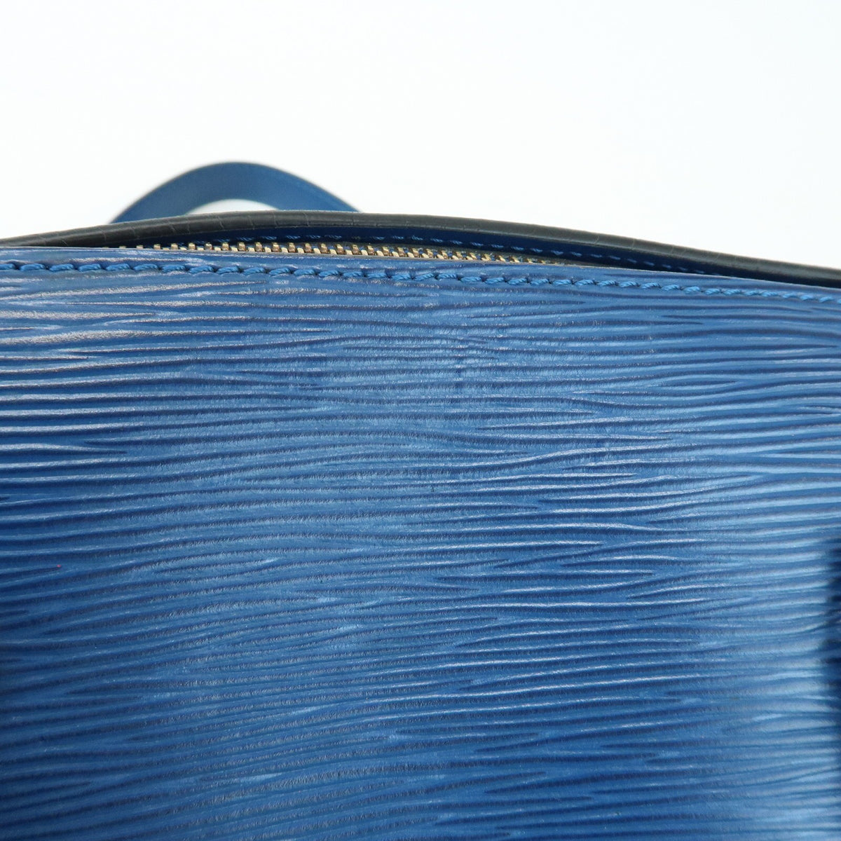 Louis Vuitton Soufflot Epi Leather, Blue, Leather, Tote Bag