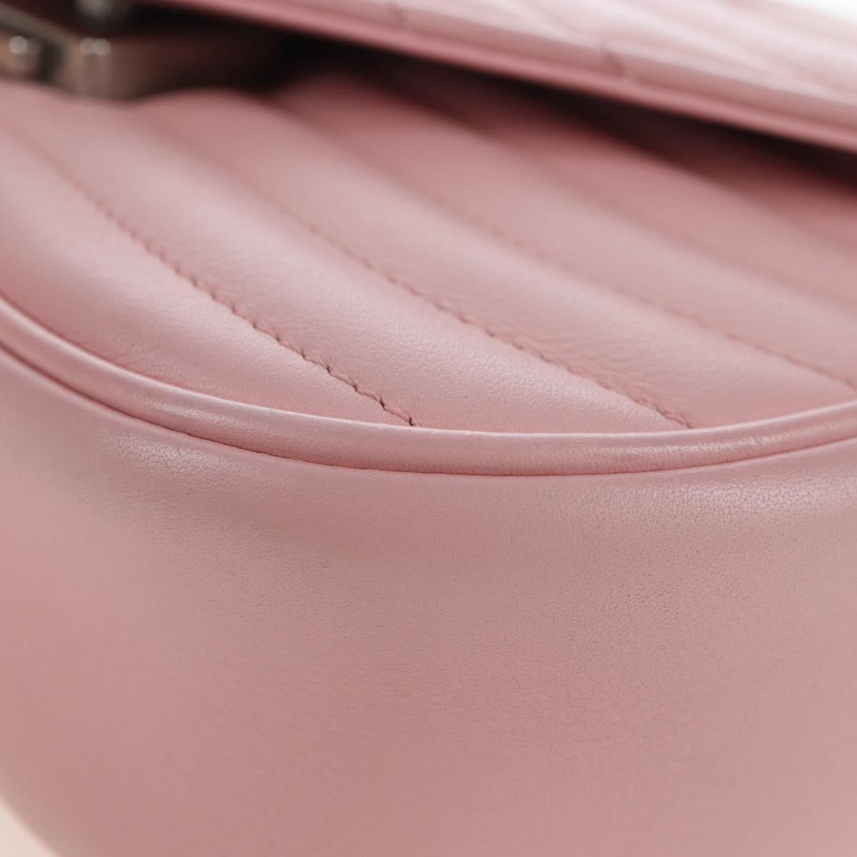 Louis Vuitton New Wave Chain Quilted Leather, Pink, Leather, Handbag