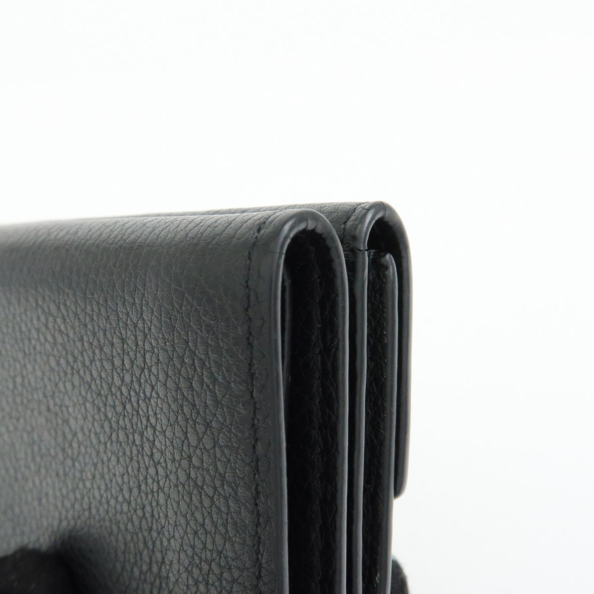 Louis Vuitton Lockmini Leather, Black, Leather, Wallet
