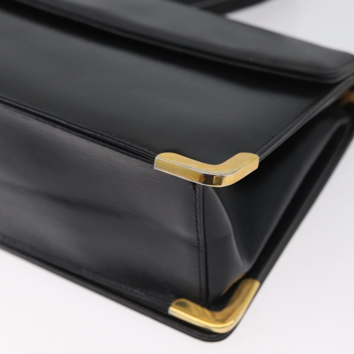 Christian Dior CD Shoulder bag Leather, Black, Calfskin, Shoulder Bag