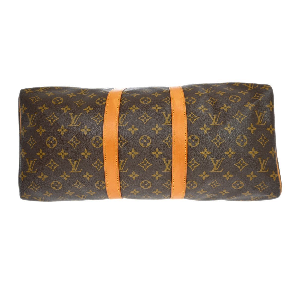 Louis Vuitton Keepall Monogram Canvas, Brown, Canvas, Travel Bag