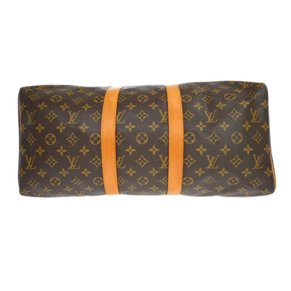 Louis Vuitton Keepall Monogram Canvas, Brown, Canvas, Travel Bag
