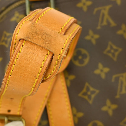 Louis Vuitton Keepall Bandoulière Monogram, Brown, Canvas, Travel Bag