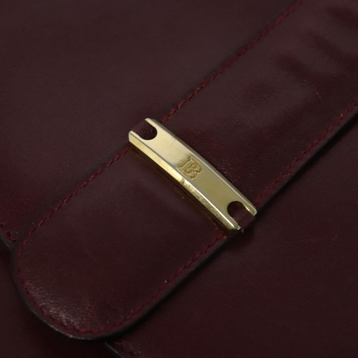 Bally Vintage Leather, Burgundy, Leather, Shoulder Bag