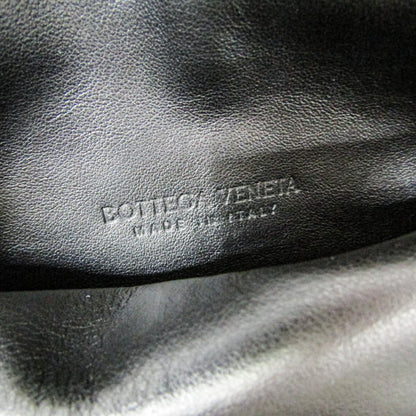 Bottega Veneta BV Trine Fold Clutch Leather, Black, Leather, Clutch